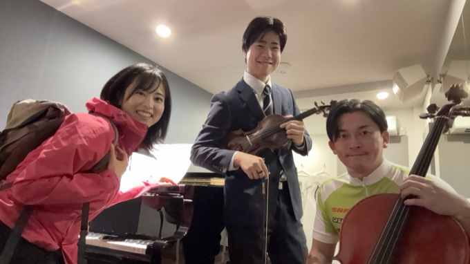 ACF2026出演団体紹介 第8弾！
背景も経歴も異なる三人がピアノ三重奏を結成
音を重ねることで、「カレイド（万華鏡）」のごとく新しい景色が生まれていく、初出演《Trio Kaleido》